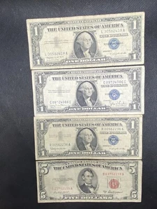  Silver Certificates (4) - Picture 1 of 6