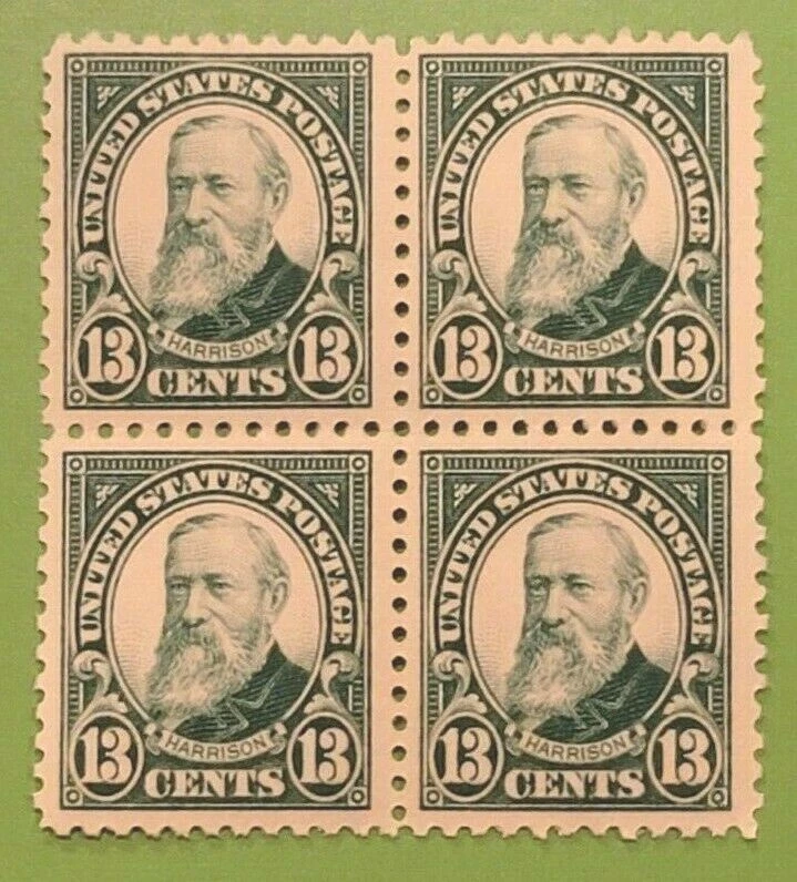 Scott#: 622 - Benjamin Harrison Block of Four MNH OG XF/F - Lot 7 - Image 1 of 2