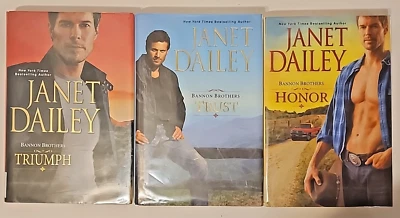 Complete Set BANNON BROTHERS Series ROMANCE Hardcover by Janet Dailey - Image 1 of 4