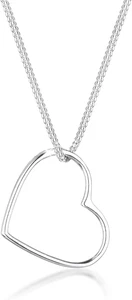 Collana Donna Ciondolo Cuore Filigrana in Argento Sterling 925 - Foto 1 di 12