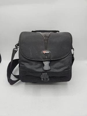 Black Camera Bag Lowepro Rezo 170AW w/ Padded Shoulder Strap & Dividers - Image 1 of 4