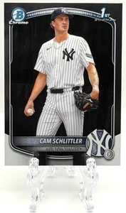2025 Bowman Chrome Cam Schlittler 1st Bowman #BCP-166 - Picture 1 of 2