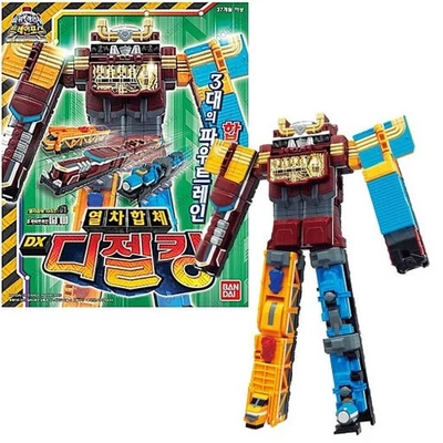 Robot combinado Bandai DX Diesel Oh King Power Rangers Ressha Sentai ToQger Foto 1 de 4