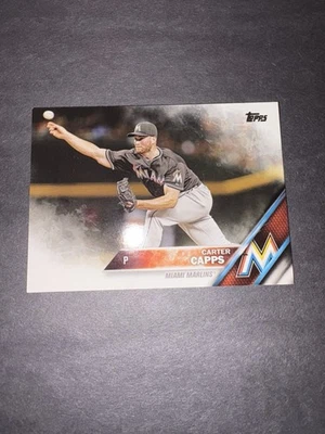 2016 TOPPS BASEBALL CARD CARTER CAPPS #172 MIAMI MARLINS MLB - Image 1 of 2