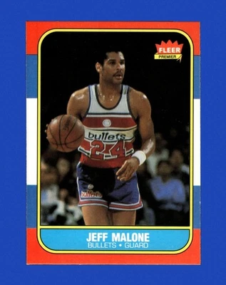 Fleer Set-Break # 67 1986-87 Jeff Malone como nuevo *GMCARDS* Foto 1 de 2