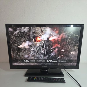Hitachi 22HBD06U 22" Full HD 1080 HDMI LED FreeView TV/DVD Combi + Remote - Picture 1 of 7