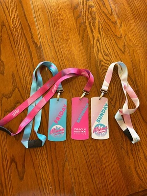 2022 Unused Inaugural Miami GP Red Bull Racing Energy Station 3 Day Passes - Image 1 of 4