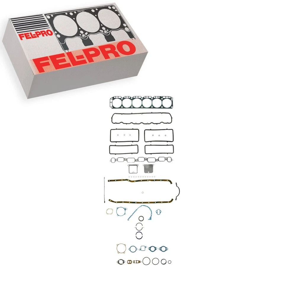 Juego completo de juntas de revisión del motor Fel-Pro para Chevrolet C30 1975-1978 Foto 1 de 1