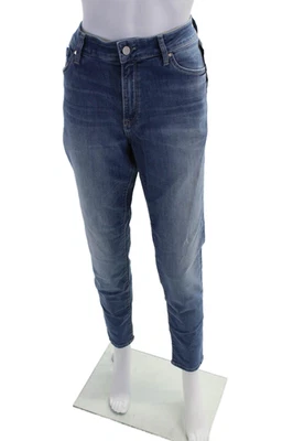 Mavi Jeans Womens Cotton Zip Button Skinny Denim Jeans Blue Size EUR 32 - Image 1 of 4