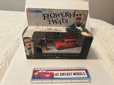 RARE Corgi 00802 'FLOWERY TWATS' headed Edition. Austin 1300 Estate & Basil  - Image 1 of 4