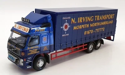 Corgi 1/50 Scale Model Truck CC13517 - Volvo FM Curtainside N.Irving Transport - Image 1 of 4
