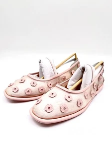 COACH Emilia Mary Jane With Tea Rose Women's Flat Shoes Blush : 7.5 B - Picture 1 of 8