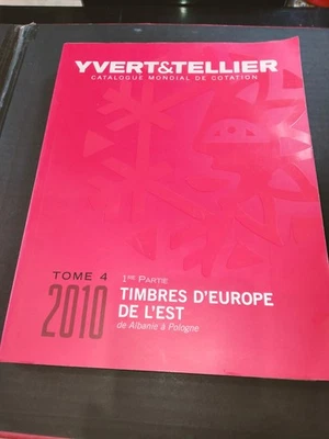 CATALOGUE  YVERT /TELLIER  timbres de 2010  EUROPE DE L'EST  de A à P - Photo 1/4
