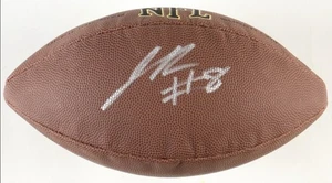 Justyn Ross Autogramm NFL Football (Beckett) - Bild 1 von 3
