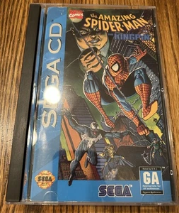 Amazing Spider-Man vs. The Kingpin (Sega CD, 1993) CIB Reg Card - Picture 1 of 12