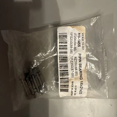 Rolamento de pino de pulso de pistão Yamaha YFZ350 BANSHEE 87-06 (Fabricado no Japão) - Imagem 1 de 3