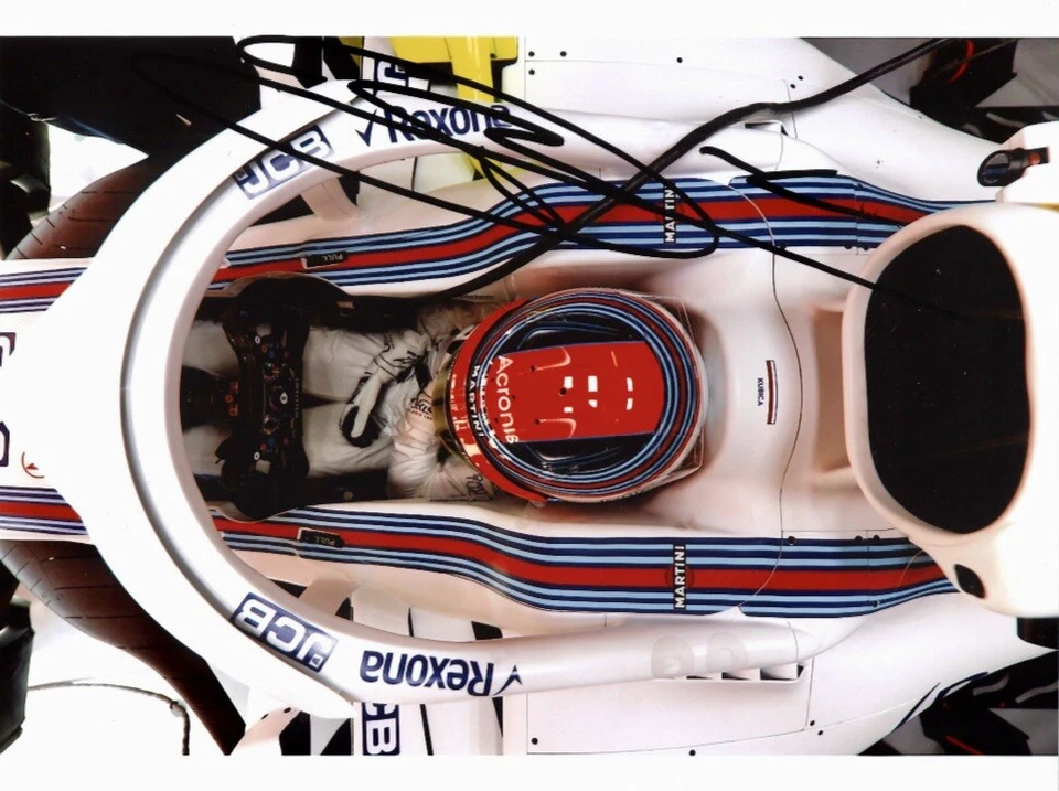 Robert Kubica Autografo Original Sign -Formula 1 -Williams WEC AF Corse Ferrari. - Immagine 1 di 1