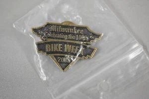 Harley Davidson MILWAUKEE Bike Week 2003 Lapel Pin Motorcycle Biker New Sealed - Picture 1 of 1