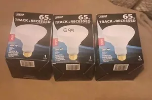 3 Feit 65W Track & Recessed BR30 Indoor Spot Bulbs - Picture 1 of 3
