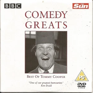 COMEDY GREATS - TOMMY COOPER - SUN PROMO DVD - Imagen 1 de 2