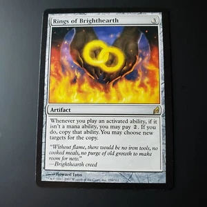 MTG Rings of Brighthearth Lorwyn - LP - Magic the Gathering - Picture 1 of 2