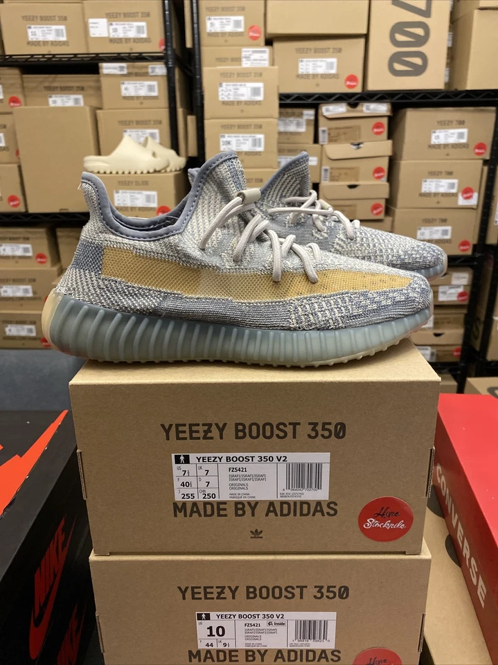 4K NUEVO Adidas Yeezy Boost 350 V2 Israfil Zapatos Infantil Niño FZ5423 Foto 1 de 4