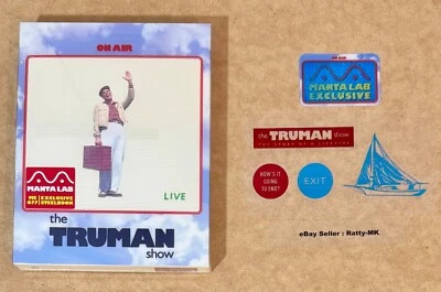 THE TRUMAN SHOW - MANTA LAB PET SLIP 4K BLU RAY STEELBOOK - NEW - Image 1 of 4