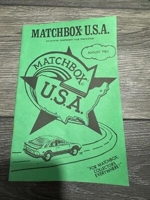 1982 MATCHBOX U.S.A Club Bulletin Collector's Zine Paul McCartney AD! Raro - Imagem 1 de 2