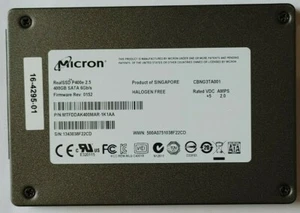 Micron RealSSD P400e 2.5" 400GB SATA III MLC Enterprise SSD Solid State Drive - Picture 1 of 1