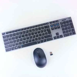 Dell WK717 Wireless Keyboard and Mouse combo with USB wireless receiver (VG) ... - Picture 1 of 8
