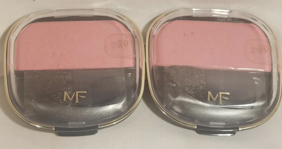 Max Factor Natural Brush-On Satin Blush Petal Pink Rose x 2 - Image 1 of 1