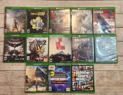 Lot Of 13 X-Box One Games See Description For List - Image 1 of 4