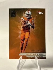 2024 Panini Donruss Elite COURTLAND SUTTON #68 Orange /249 Denver BRONCOS - Picture 1 of 2