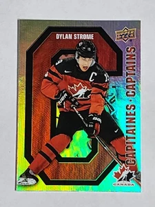 DYLAN STROME Canada Captains 2021-22 Upper Deck Tim Hortons Canada NHL CC-11 - Picture 1 of 2