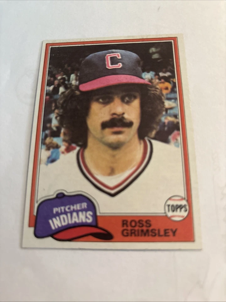 1981 Topps - #170 Ross Grimsley Cleveland Indians - Image 1 of 1