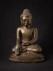 Special Antique Bronze Burmese Buddha Statue From Burma, Early 19Th Century