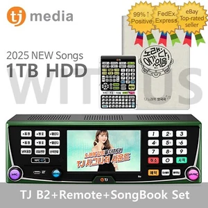 TJ Media B2 Karaoke Machine System 1TB + Keyboard Remote Control + Song Book - Picture 1 of 9