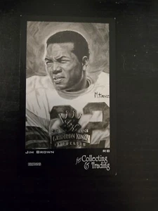 2003 Donruss Gridiron Kings Donruss Minis #D /600 Jim Brown #MC-44 HOF Browns SP - Picture 1 of 2