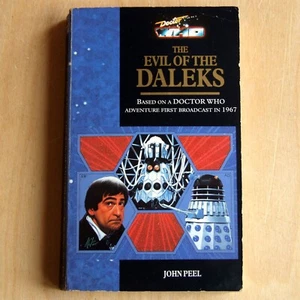 Doctor Who The Evil of the Daleks by John Peel Virgin 1993 Target Library No 155 - Picture 1 of 12