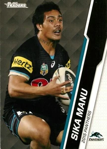 2015 PENRITH PANTHERS NRL Card SIKA MANU Traders - Bild 1 von 2