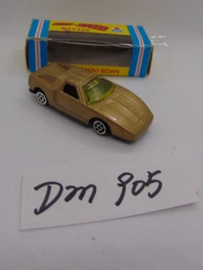 Vintage TinToys Die Cast Fast Speed Wheels Hong Kong WT 507 Mercedes C-111 Gold - Foto 1 di 16