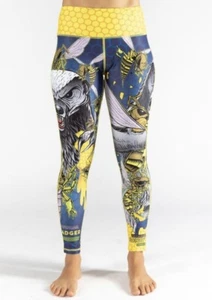 Tatami Fightwear Honey Badger BJJ Spats Nogi Ladies SZ Lg MEERKATSU LE DEADSTOCK - Picture 1 of 3
