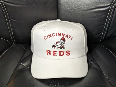 Vintage Cincinnati Reds MLB Twins Enterprise Baseball SnapBack Hat Rare Cap - Image 1 of 4