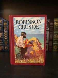 Robinson Crusoe by Daniel Defoe 1925 Hardcover Very Good Condition - Picture 1 of 14