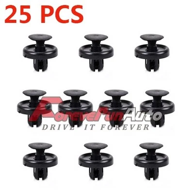 25 piezas 7 mm sujetador remache guardabarros tipo empuje clips de retención para Toyota Pontiac Foto 1 de 3
