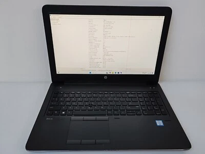 WORKSTATION HP ZBOOK STUDIO INTEL CORE I7-6820HQ 8GB RAM 256GB SSD NVIDIA QUADRO - Immagine 1 di 4