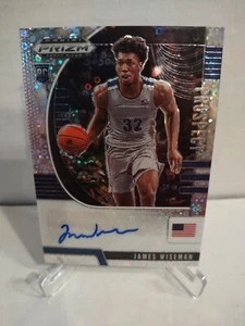 2020 21 Prizm Draft Picks James Wiseman Prospects Disco Auto💥 - Picture 1 of 6