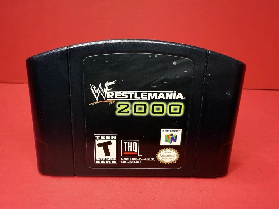 WWF - Wrestlemania 2000 - Nintendo 64 (N64) - Probado - Solo cartucho Foto 1 de 1