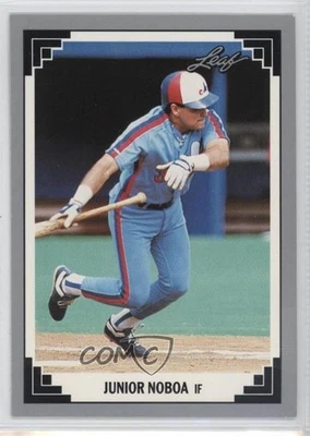 1991 Leaf Junior Noboa #255 - Image 1 of 2