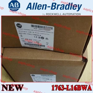 New Genuine PLC-AB 1763-L16BWA MicroLogix 1100 16 Point Controller - Picture 1 of 4